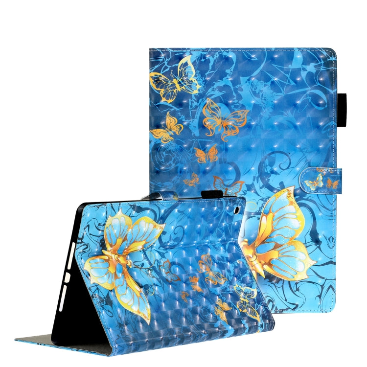 3D Embossing Pattern Horizontal Flip Leather Case with Holder & Card Slots & Wallet, For iPad 10.2, For iPad 5 / 6 / 7 / 8, For iPad Mini 5 / 4 / 3 / 2 / 1