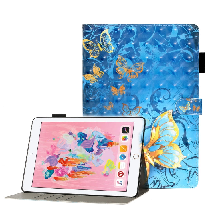 3D Embossing Pattern Horizontal Flip Leather Case with Holder & Card Slots & Wallet, For iPad 10.2, For iPad 5 / 6 / 7 / 8, For iPad Mini 5 / 4 / 3 / 2 / 1
