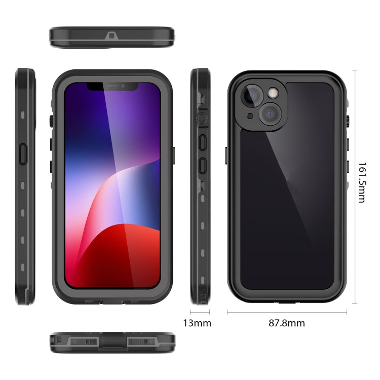 RedPepper Transparent Dot Shockproof Waterproof PC + TPU Protective Case