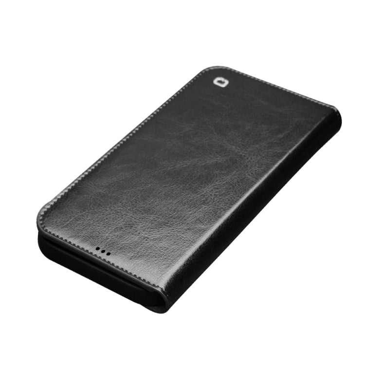 QIALINO - Funda de piel con tapa horizontal con soporte, ranuras para tarjetas y billetera, para iPhone 13, iPhone 13 mini, iPhone 13 Pro, iPhone 13 Pro Max
