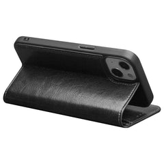 QIALINO - Funda de piel con tapa horizontal con soporte, ranuras para tarjetas y billetera, para iPhone 13, iPhone 13 mini, iPhone 13 Pro, iPhone 13 Pro Max