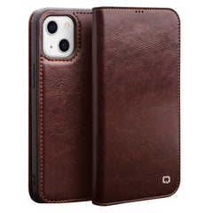 QIALINO Horizontal Flip Leather Case with Holder & Card Slots & Wallet, For iPhone 13, For iPhone 13 mini, For iPhone 13 Pro, For iPhone 13 Pro Max