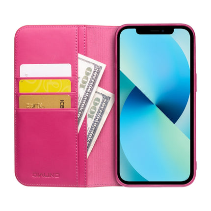 QIALINO Business Horizontal Flip Leather Case with Holder & Card Slots & Wallet, For iPhone 13, For iPhone 13 Pro, For iPhone 13 Pro Max, For iPhone 13 mini