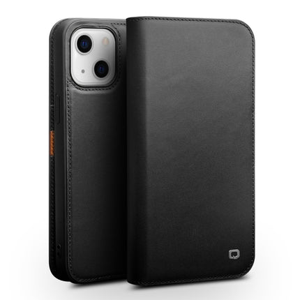 QIALINO Business Horizontal Flip Leather Case with Holder & Card Slots & Wallet, For iPhone 13, For iPhone 13 Pro, For iPhone 13 Pro Max, For iPhone 13 mini