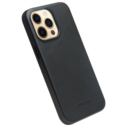 QIALINO Nappa Cowhide MagSafe Magnetic Protective Case, For iPhone 13 Pro, For iPhone 13 Pro Max, For iPhone 13, For iPhone 13 mini