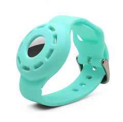 Anti-scratch Shockproof Silicone Bracelet Strap Protective Cover Case, For AirTag