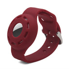 For AirTag / Wine Red
