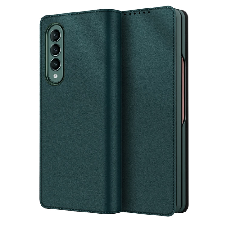 Split Type Horizontal Flip Foldable Leather Case with Holder & Card Slots & Wallet