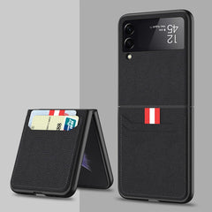 GKK Ultra-thin Shockproof Leather Protective Case, For Samsung Galaxy Z Flip3 5G