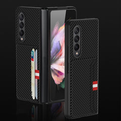 GKK Ultra-thin Shockproof Leather Protective Case, For Samsung Galaxy Z Fold3 5G