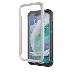 Funda protectora de acrílico transparente a prueba de agua, polvo y golpes, para iPhone 11, para iPhone 11 Pro, para iPhone 11 Pro Max, para iPhone XS / S, para iPhone XS Max, para iPhone XR, para iPhone SE 2022 / SE 2020 / 8 / 7