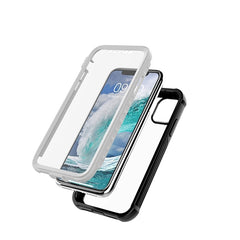 Funda protectora de acrílico transparente a prueba de agua, polvo y golpes, para iPhone 11, para iPhone 11 Pro, para iPhone 11 Pro Max, para iPhone XS / S, para iPhone XS Max, para iPhone XR, para iPhone SE 2022 / SE 2020 / 8 / 7