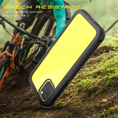 Funda protectora de acrílico transparente a prueba de agua, polvo y golpes, para iPhone 11, para iPhone 11 Pro, para iPhone 11 Pro Max, para iPhone XS / S, para iPhone XS Max, para iPhone XR, para iPhone SE 2022 / SE 2020 / 8 / 7