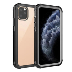 Funda protectora de acrílico transparente a prueba de agua, polvo y golpes, para iPhone 11, para iPhone 11 Pro, para iPhone 11 Pro Max, para iPhone XS / S, para iPhone XS Max, para iPhone XR, para iPhone SE 2022 / SE 2020 / 8 / 7