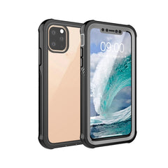 Funda protectora de acrílico transparente a prueba de agua, polvo y golpes, para iPhone 11, para iPhone 11 Pro, para iPhone 11 Pro Max, para iPhone XS / S, para iPhone XS Max, para iPhone XR, para iPhone SE 2022 / SE 2020 / 8 / 7