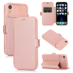 Push Window Double Buckle PU + Silicone Horizontal Flip Leather Case with Holder & Card Slot, For iPhone 8 Plus & 7 Plus, For iPhone SE 2022 / SE 2020 & 8 & 7, For iPhone X & XS, For iPhone XR