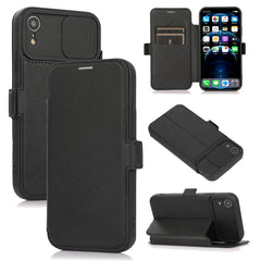 Push Window Double Buckle PU + Silicone Horizontal Flip Leather Case with Holder & Card Slot, For iPhone 8 Plus & 7 Plus, For iPhone SE 2022 / SE 2020 & 8 & 7, For iPhone X & XS, For iPhone XR