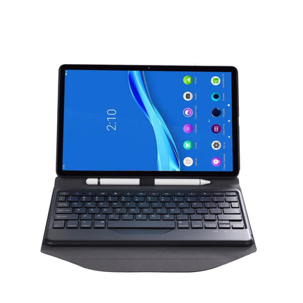 BM10 Diamond Texture Detachable Bluetooth Keyboard Leather Case with Pen Slot & Triangular Back Support, For Lenovo Smart Tab M10 HPD Plus TB-X606F 10.3 inch, For Lenovo Pad Plus 11 inch TB-J607F / Tab P11 11 inch TB-J606F                              ...