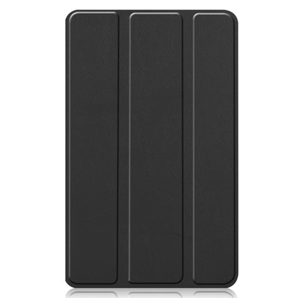 Custer Texture Horizontal Flip Leather Case with Three-folding Holder, For Lenovo Tab M7 3rd Gen