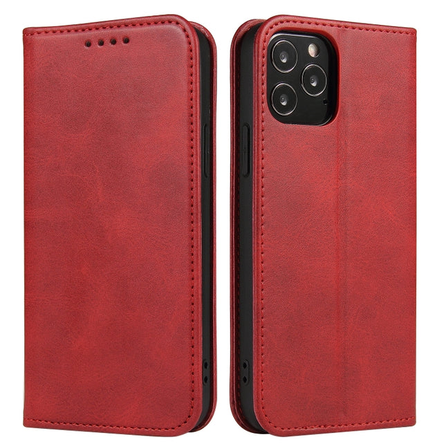 Calf Texture Magnetic Horizontal Flip Leather Case with Holder & Card Slots & Wallet, For iPhone 13 mini, For iPhone 13, For iPhone 13 Pro