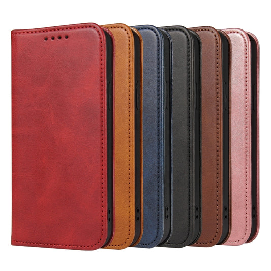 Calf Texture Magnetic Horizontal Flip Leather Case with Holder & Card Slots & Wallet, For iPhone 13 mini, For iPhone 13, For iPhone 13 Pro, For iPhone 13 Pro Max