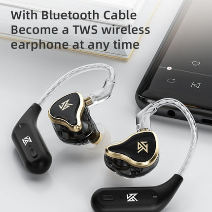 KZ ZAS 16-unit Ring Iron In-ear Wired Earphone,, ZAS Mic Version(Black), ZAS Standard Version(White), ZAS Standard Version(Black), ZAS Mic Version(White)