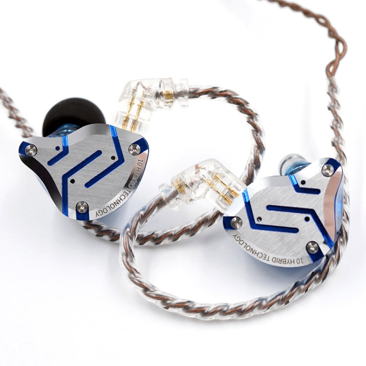 KZ ZS10 Pro 10-unit Ring Iron Gaming In-ear Wired Earphone,