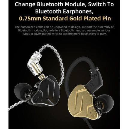 KZ ZSN Pro X Ring Iron Hybrid Drive Metal In-ear Wired Earphone,, ZSN Pro X Mic Version(Gold), ZSN Pro X Standard Version(Black), ZSN Pro X Standard Version(Gold), ZSN Pro X Mic Version(Black)