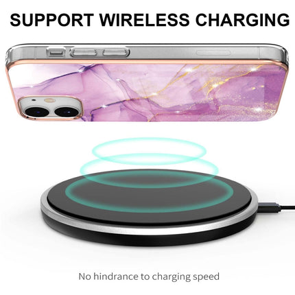 Galvanisiertes Marmormuster, beidseitige stoßfeste IMD-TPU-Hülle, für iPhone 12/12 Pro, für iPhone 12 Pro Max, für iPhone 11, für iPhone 11 Pro, für iPhone 11 Pro Max