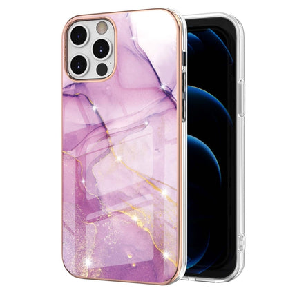 Galvanisiertes Marmormuster, beidseitige stoßfeste IMD-TPU-Hülle, für iPhone 12/12 Pro, für iPhone 12 Pro Max, für iPhone 11, für iPhone 11 Pro, für iPhone 11 Pro Max