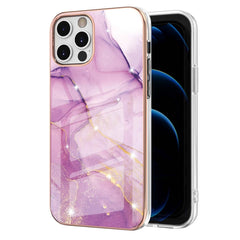 Electroplating Marble Pattern Dual-side IMD TPU Shockproof Case, For iPhone 12 / 12 Pro, For iPhone 12 Pro Max, For iPhone 11, For iPhone 11 Pro, For iPhone 11 Pro Max