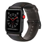 For Apple Watch Series 7 41mm / 6 & SE & 5 & 4 40mm / 3 & 2 & 1 38mm / Dark Brown