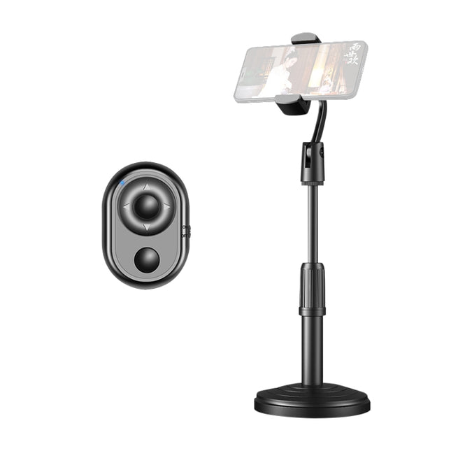 Desktop Stand Mobile Phone Tablet Live Broadcast Stand Telescopic Disc Stand, Holder + Remote Control