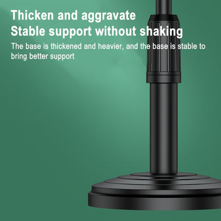 Desktop Stand Mobile Phone Tablet Live Broadcast Stand Telescopic Disc Stand, Holder + Remote Control