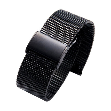 304 Stainless Steel Single Buckle Replacement Strap Watchband, 16mm, 18mm, 20mm, 22mm