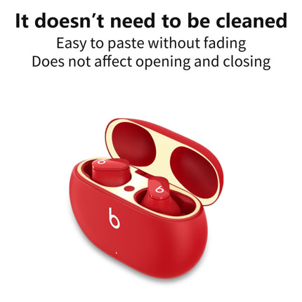 Adhesivo protector de metal con sonido mágico para auriculares inalámbricos Bluetooth, para Beats Studio Buds