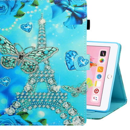 Colored Drawing Horizontal Flip PU Leather Case with Holder & Card Slot & Sleep / Wake-up Function, For iPad Air / Air 2 / iPad 9.7, For iPad 10.2 / Air 10.5 (2019), For iPad mini 5 / 4 / 3 / 2 / 1