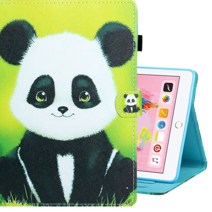 Colored Drawing Horizontal Flip PU Leather Case with Holder & Card Slot & Sleep / Wake-up Function, For iPad Air / Air 2 / iPad 9.7, For iPad 10.2 / Air 10.5 (2019), For iPad mini 5 / 4 / 3 / 2 / 1