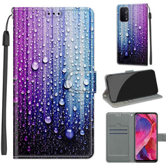 Voltage Coloured Drawing Magnetic Clasp Horizontal Flip PU Leather Case with Holder & Card Slots, For OPPO A93 5G / A93s 5G / A54 5G / A74 5G