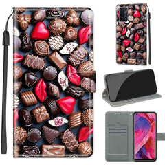 Voltage Coloured Drawing Magnetic Clasp Horizontal Flip PU Leather Case with Holder & Card Slots, For OPPO A93 5G / A93s 5G / A54 5G / A74 5G