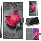 For OPPO A93 5G / A93s 5G / A54 5G / A74 5G / C14 Black Water Drop Rose