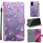 For OPPO A93 5G / A93s 5G / A54 5G / A74 5G / C16 Water Drop Six Petal Flower