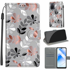 Voltage Coloured Drawing Magnetic Clasp Horizontal Flip PU Leather Case with Holder & Card Slots, For OPPO A54 4G / A16 4G / A53s 5G / A55 5G