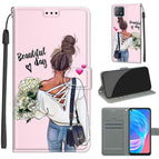For OPPO A72 5G / A73 5G / A53 5G / C09 Hug Flower