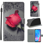For OPPO A72 5G / A73 5G / A53 5G / C14 Black Water Drop Rose
