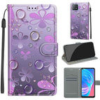 For OPPO A72 5G / A73 5G / A53 5G / C16 Water Drop Six Petal Flower