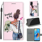 For OPPO F19 / A74 4G / C09 Hug Flower
