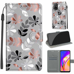 Voltage Coloured Drawing Magnetic Clasp Horizontal Flip PU Leather Case with Holder & Card Slots, For OPPO A94 5G / A95 5G / F19 Pro+ 5G