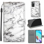 For Xiaomi Redmi 10 / C01 White Marble