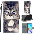 For Xiaomi Redmi 10 / C02 Fork Hand White Claw Cat